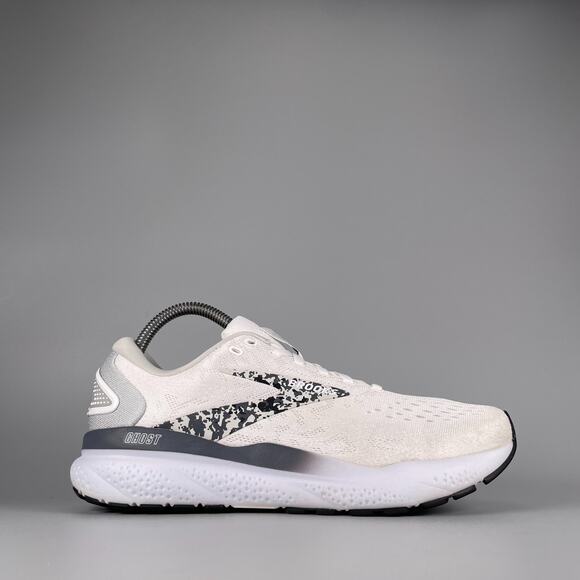 Brooks Ghost 16 Women's 8.5 B White Camo Running Athletic Workout Sneaker Casual - Picture 6 of 9
